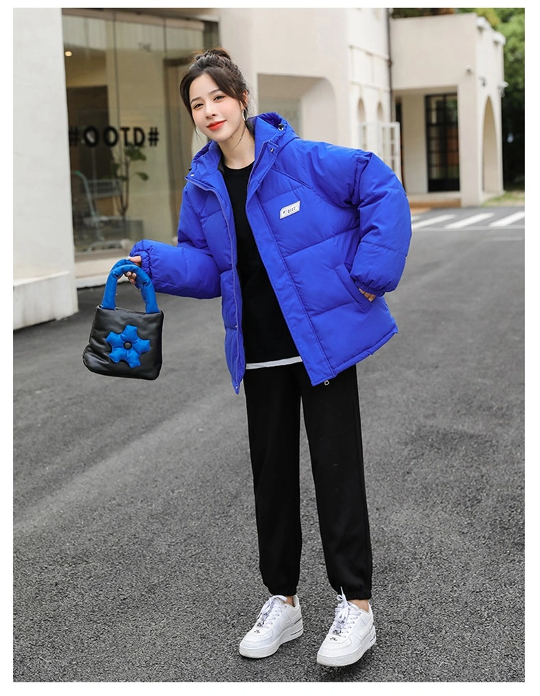 Loose Cotton Coat, Thick Bread Jacket, King-Size Women&prime; S Wear