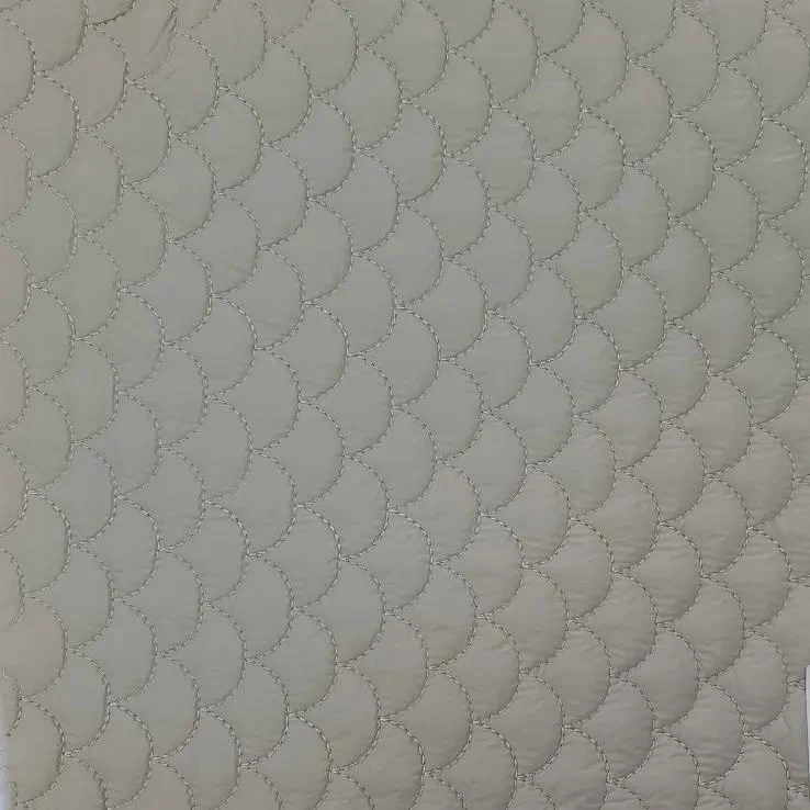 Double Sided Quilted Fabric for Quilting or Home Textile Custom-Patterns Factory OEM 100% Polyester Nylon Tunnel Fabric