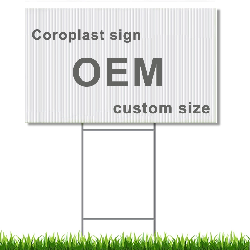 Wholesale/Supplier OEM and Custom Coroplast Sign, Advertising & Warning Board