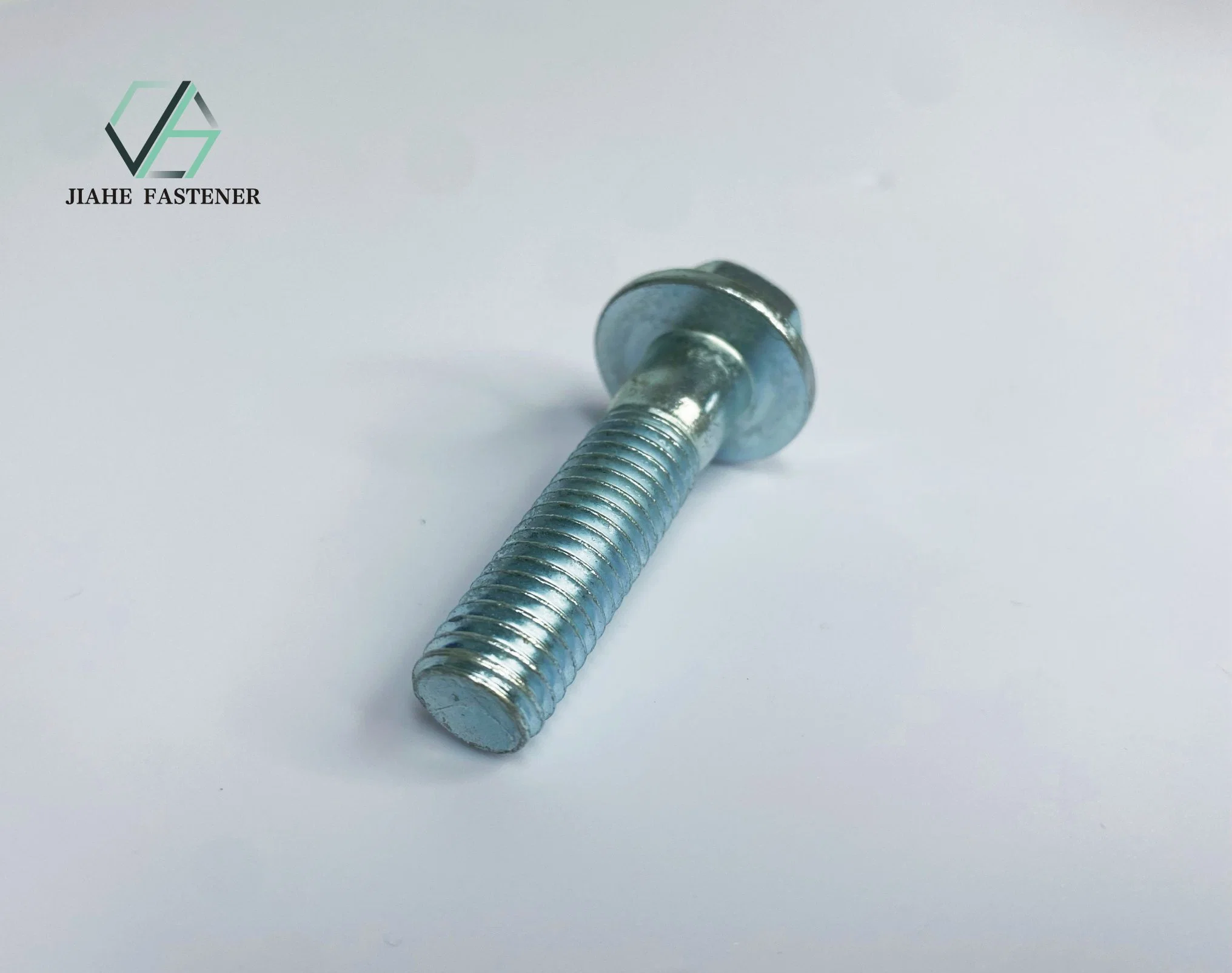 Hex Flange Bolt Half Teeth M10-40mm / Carbon Steel