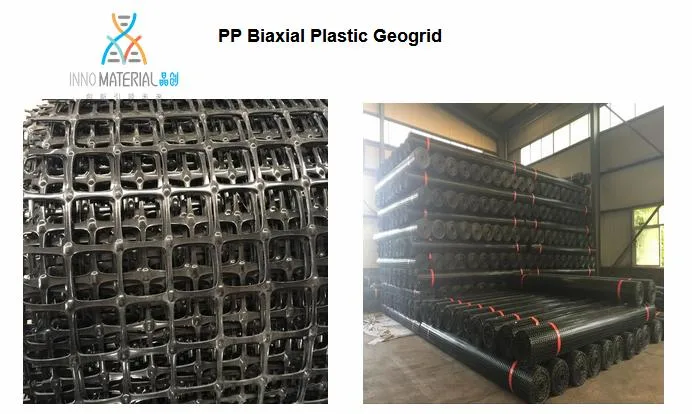 Width 1-6m Polymer High Strength and Bearing High Stability and Tensile Plastic Geogrid for National Defense Engineering