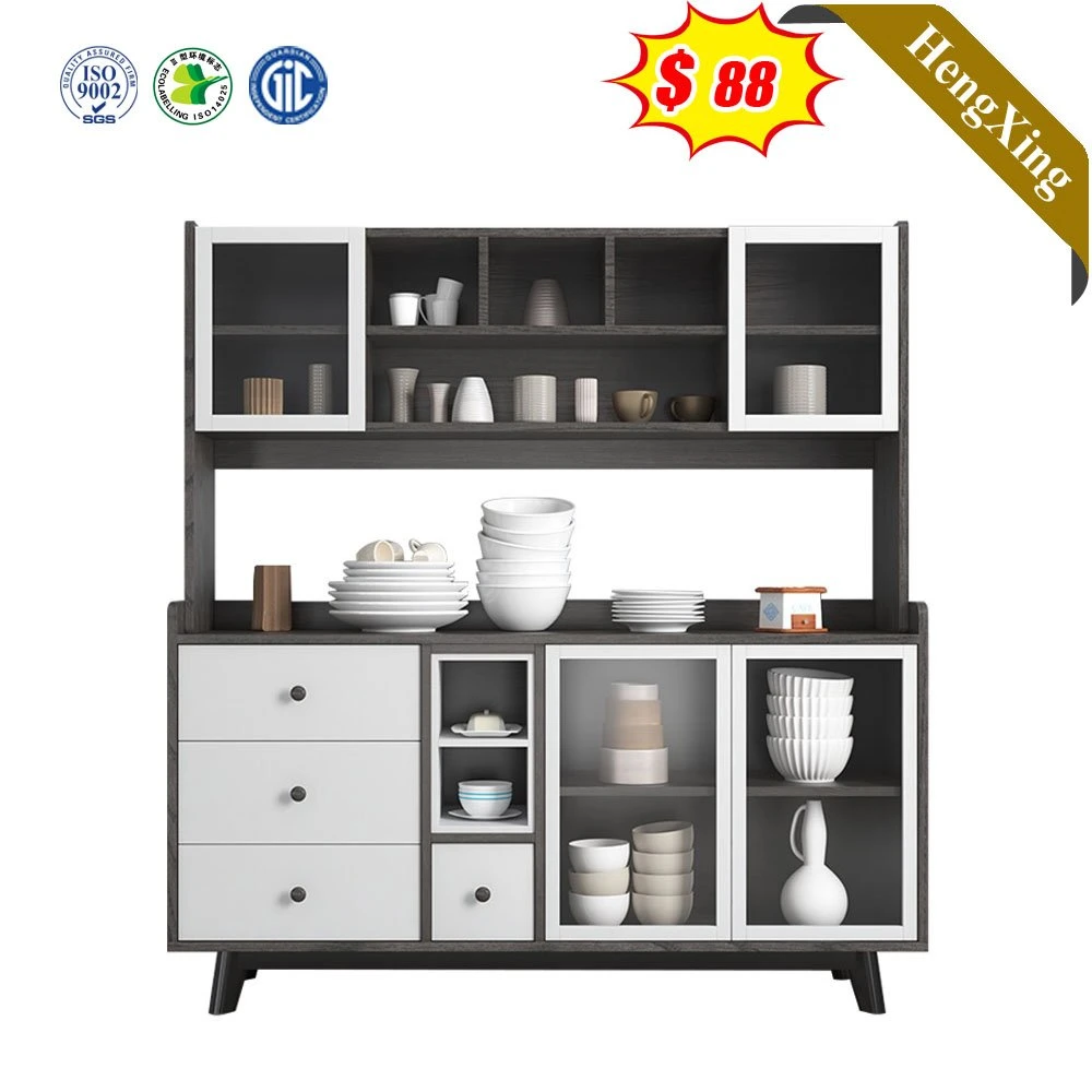 Hot Sale Modern Home Furniture Living Room Display Cabinet Wooden MDF File Racking Shelf