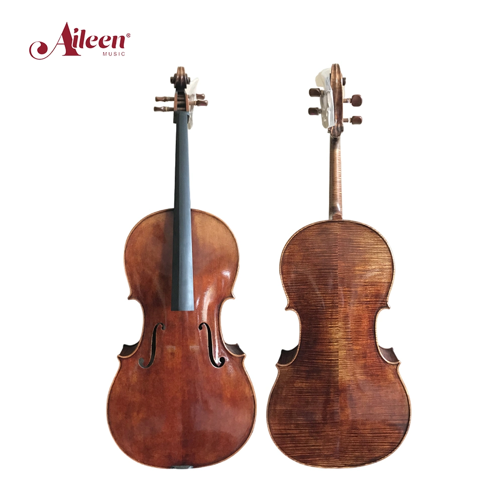 European Material 4/4, 3/4 Professional Handworking Flamed Cello A Grade (CH600EM)