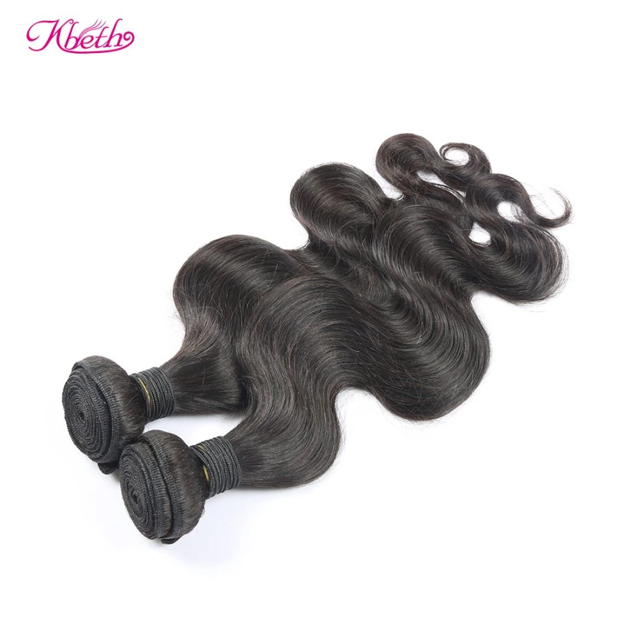 Kbeth Body Wave Bundles with Closure, Wholesale/Supplier Virgin Brazilian Human Mink Brazilian Virgin Hair China Bundle Supplier