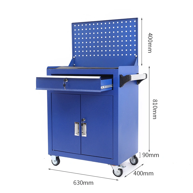 Mobile Car Repair Tool Cabinet with Metal Drawers OEM Tool Cart Car Fabricate Hardware Tool Cabinet Multifunctional Mobile Toolbox