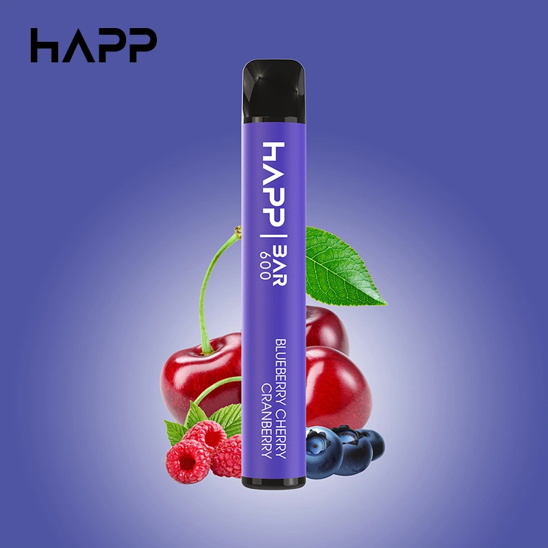 Alemania España Francia Mayorista/Proveedors Happ 600 2ml 20mg 10 sabores Dispositivo VAPE desechable