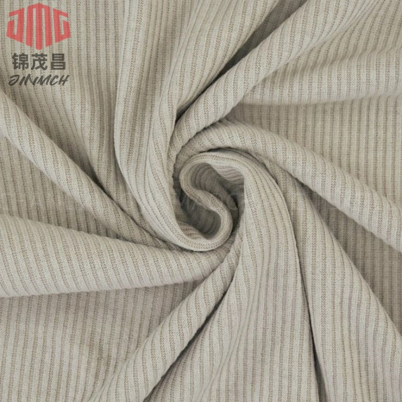 Jinmch Knitting Fabric 100% Polyester Corduroy 200GSM/160cm Plain Dyed Fabric for Garment Jacket Pants Blouser Blazer