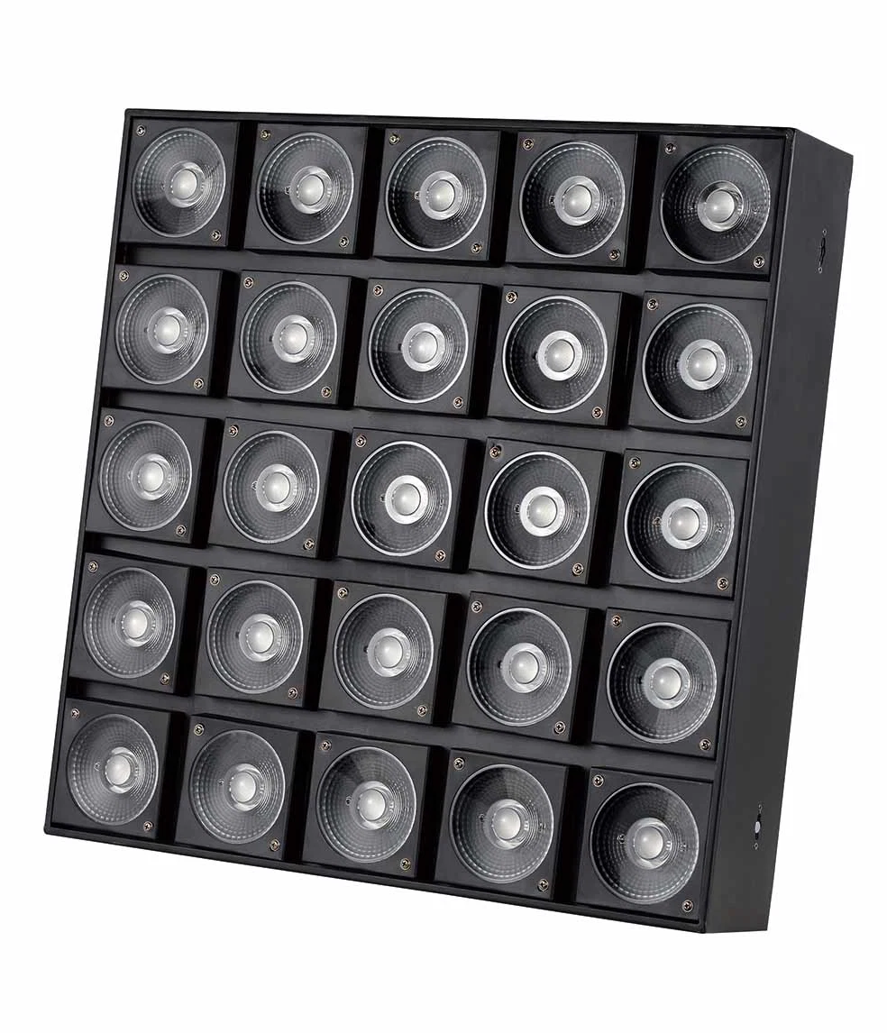 LED de suministro de fábrica 25*30W 3en 1 RGB Matrix Light DMX Stage Iluminación