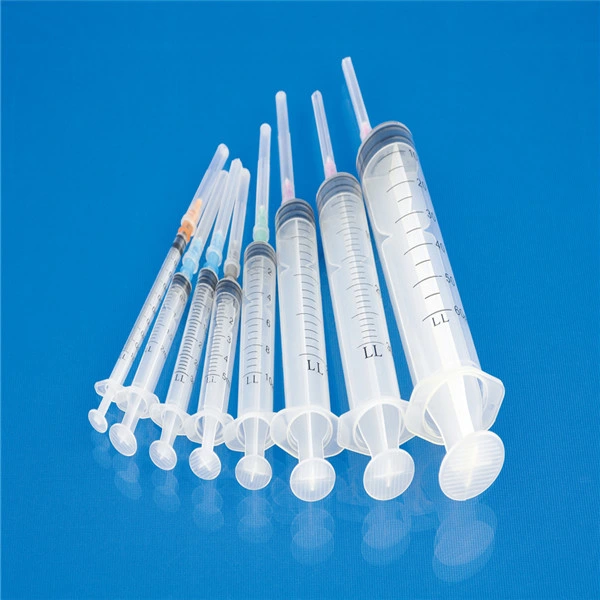 Sterile Disposable Syringe Luer Slip with or Without Needle with CE Cetificate