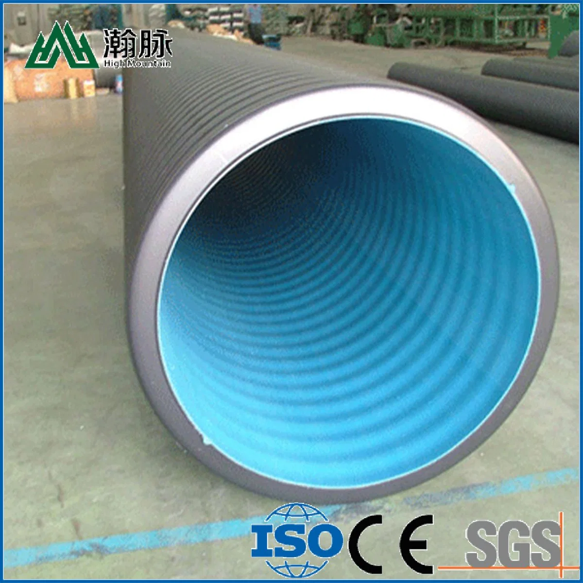 Corrugated Drain Pipe/Tube 200mm 300mm for Irrigation