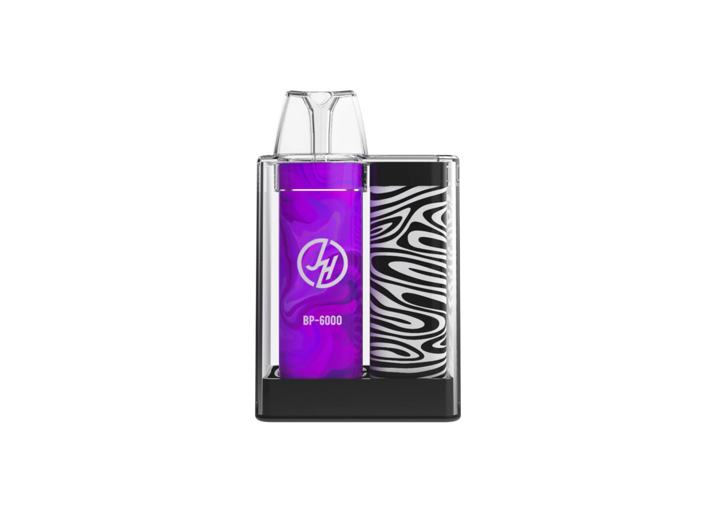 6000 Puff No Nicotine Disposable Vape Ecig with Custom Logo and Packaging