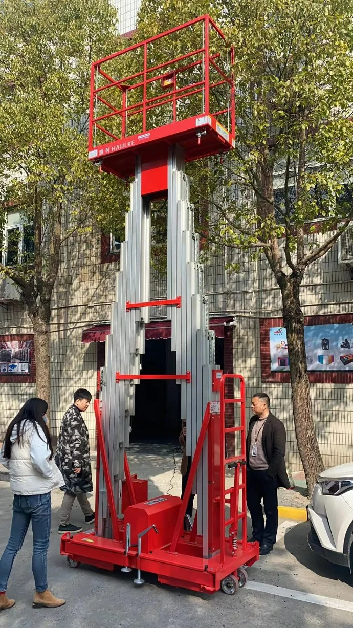 Building Facades Cleaning Equipment Aluminium Alloy Suspended Lift Platform