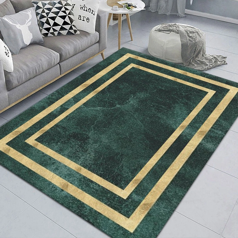 Modern Luxury Decorative Big Center Large Soft Custom Polyester OEM Manufature Carpet Floor Area Rug for Living Room Bedroom