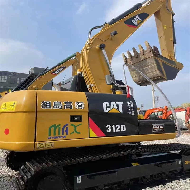 Used Caterpillar 312D 320c 320d 330d Secondhand Crawler Excavator with Jack Hammer