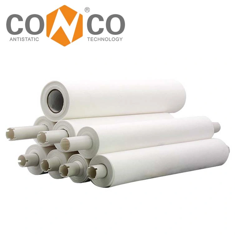 Conco Hot Sale Lead Free Solder Paste SMT Cleanroom Wipe Paper Roll Dek Polycellulose Stencil Cleaning Wiper Roll