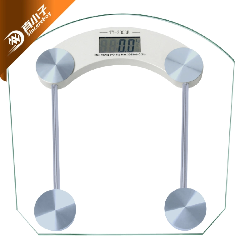 Digital Bluetooth Bathroom Body Scale for Weighing with LED Display