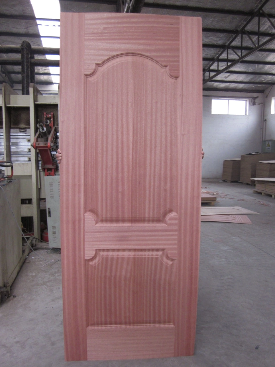 Natural Veneer Oak/Walunut/Ash/Sapele/Teak/Beech Mould Door Skin for Home Door