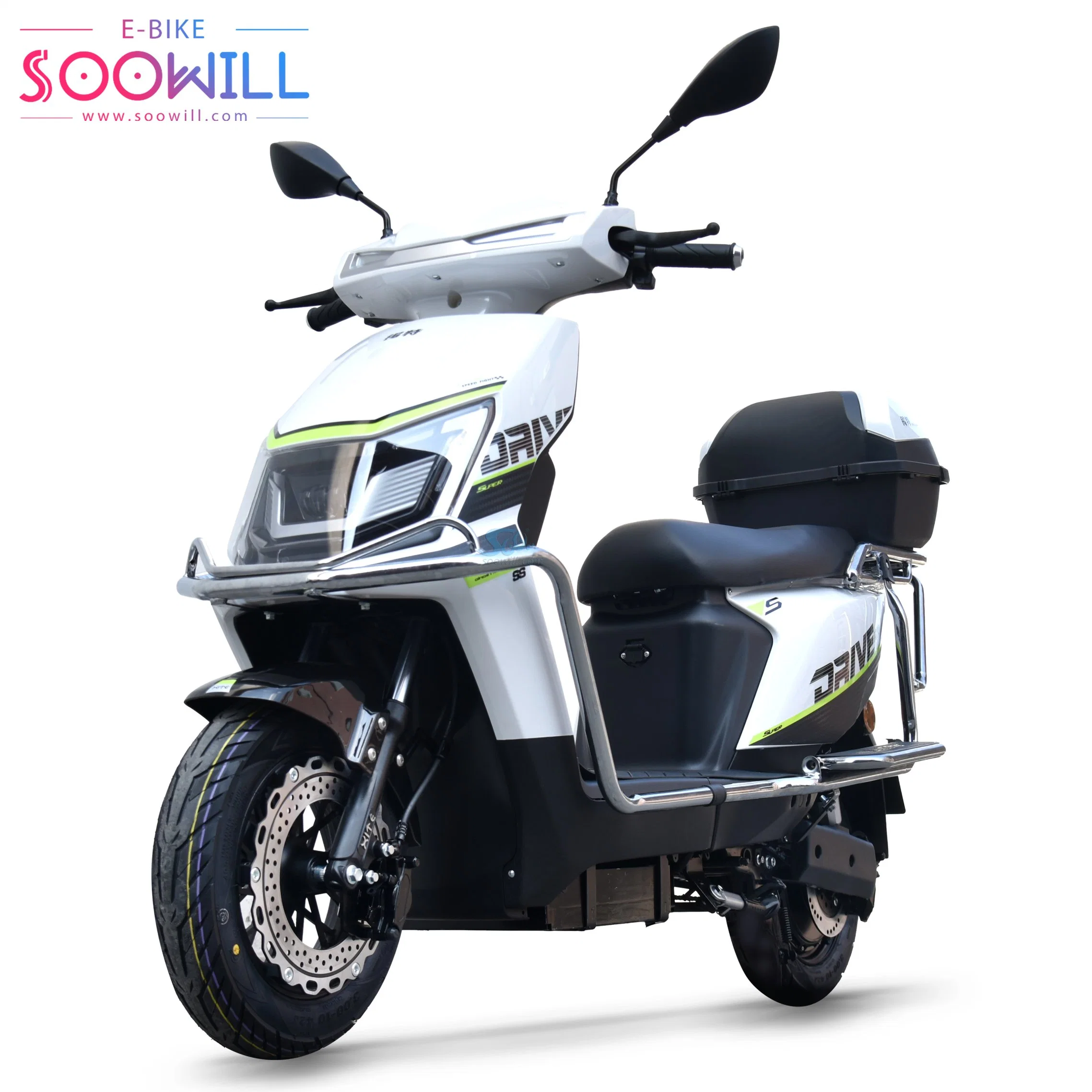 Bicicleta eléctrica China 2 Wheel City Adult Electric motocicleta 72V20ah Scooter de la batería del plomo-ácido buen precio motocicleta eléctrica