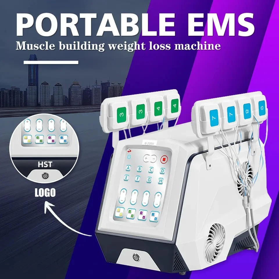 Portable EMS Sculpting Machine RF EMS Body Shaping Machine EMS Muscle Stimulator