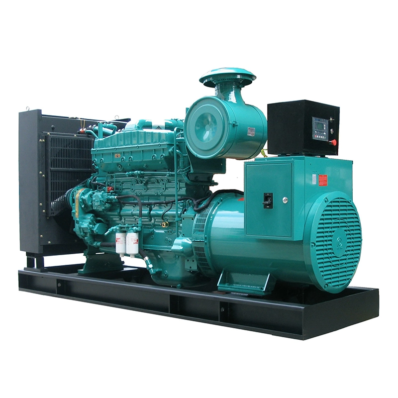 125kVA 100kw Water Cooling Open Diesel Generator Set with Cummins Engine