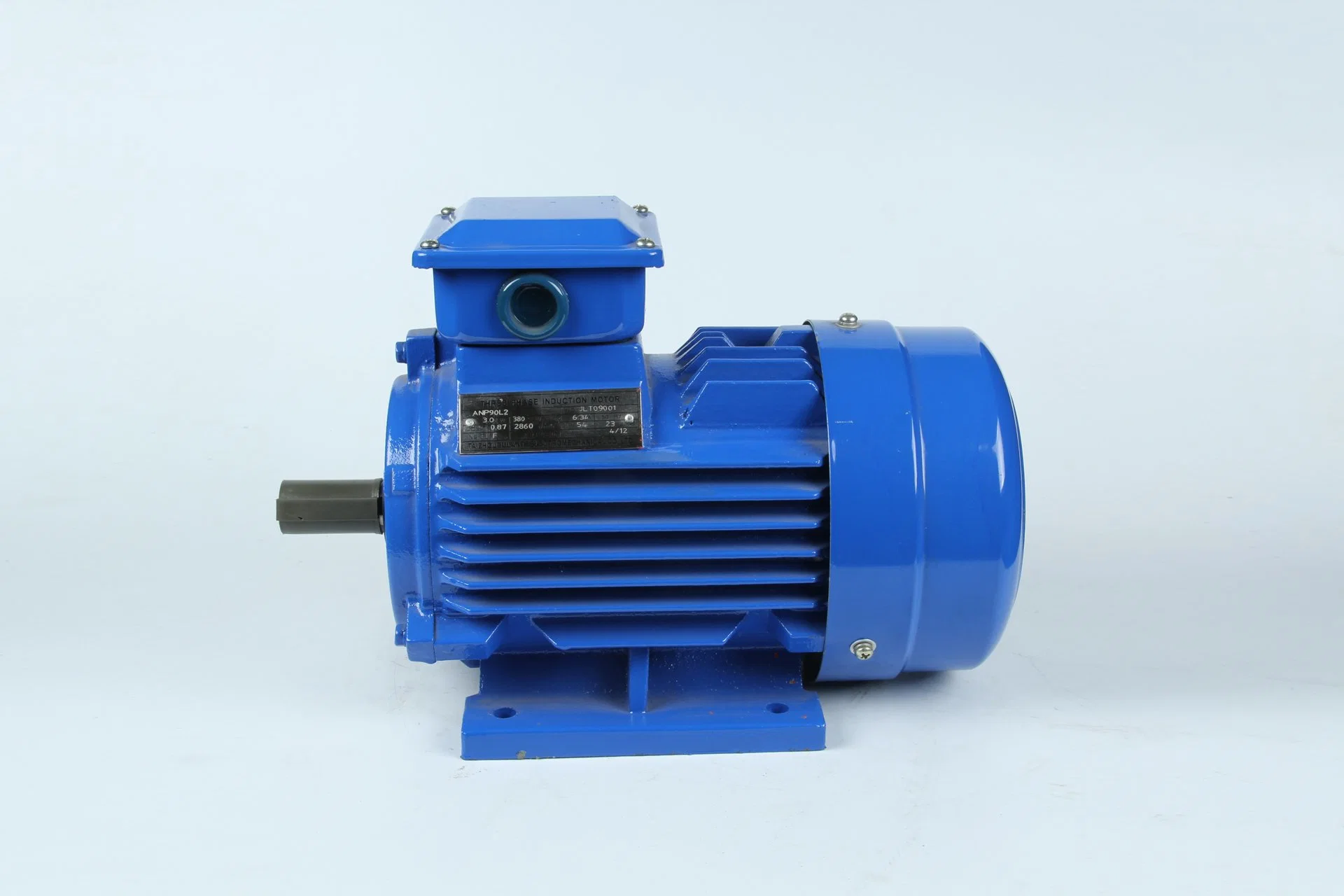 Heavy Duty 220V/50Hz Ml90s-4-1.5kw/2HP 1440 Rpm Single Phase AC Electric Motor Aluminum Body 100%Copper Wire Class F IP44