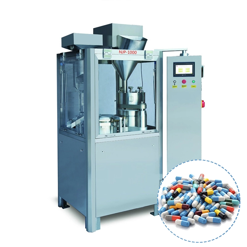 Small Size Njp400 Model Gel Capsule Filling Machine for Herbal Powder