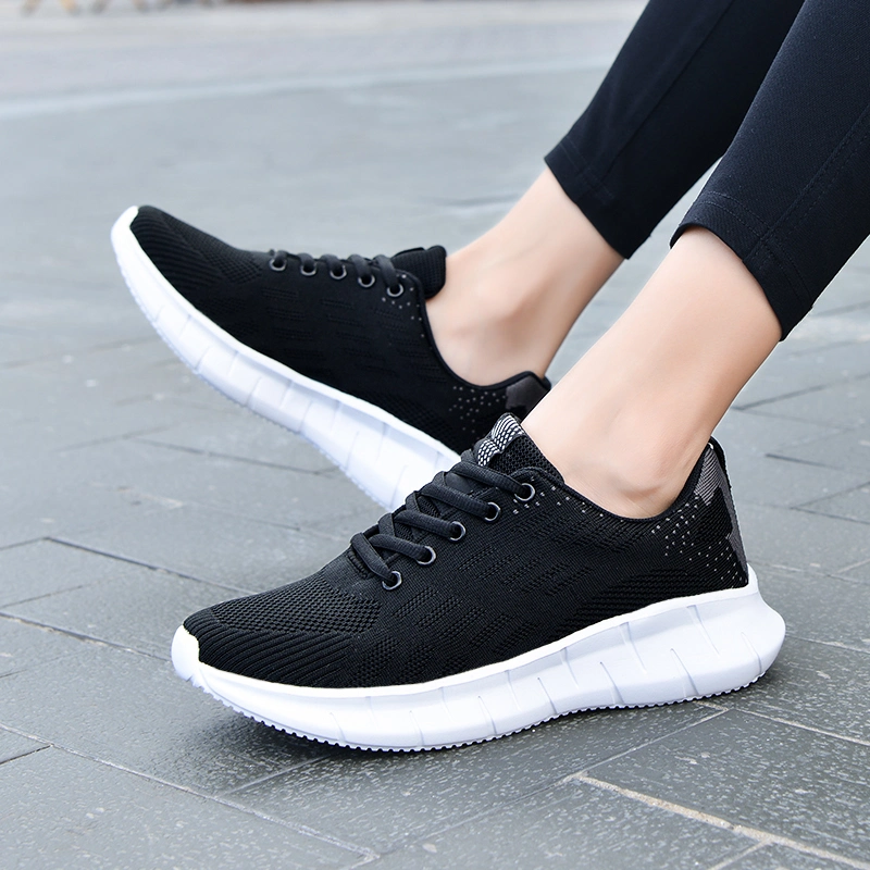 2022 Factory Leisure and Comfort Calzado informal Flyknit Women Shoes