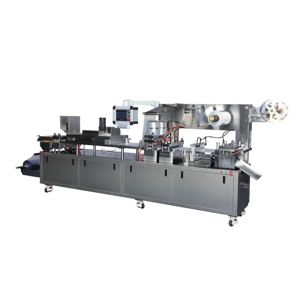 Youngstar Dpp420 High Quality Hot Sale Automatic Paper-Plastic 18650 Battery Packs Blister Packing Machine