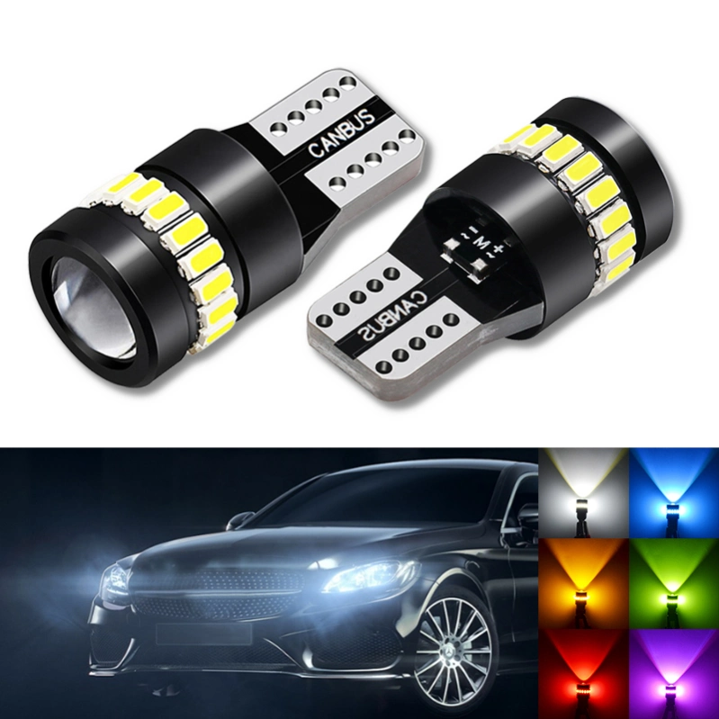 Gview Best peutbus led Ampoule de voiture à LED T10 3020 14smd Éclairage automatique à LED