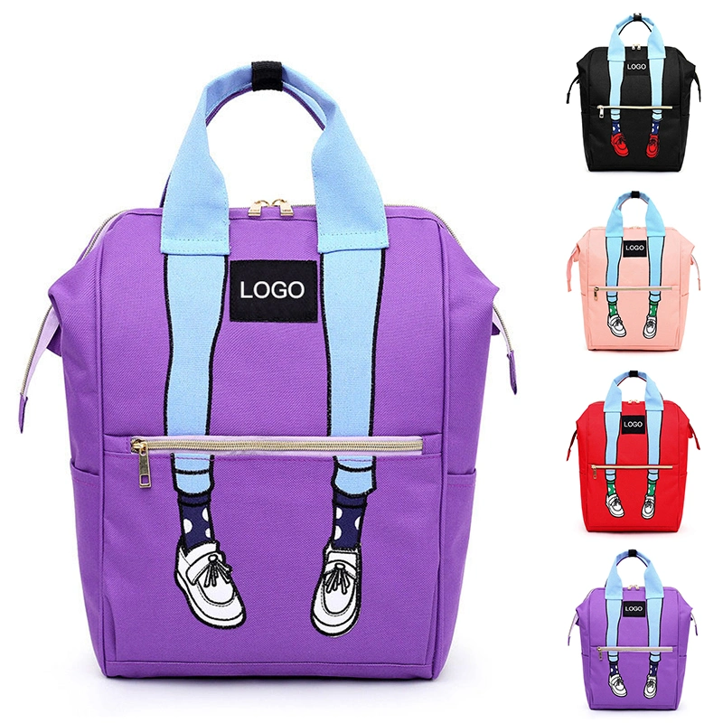 Fashion High Quality Multifunction Travel Waterproof Backpack Mummy Baby Diaper Bag