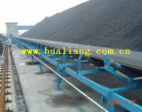 PVC/ Rubber Belt Conveyor for Bagging and Bulk Material