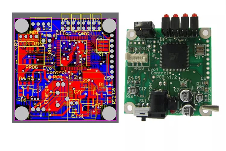 OEM Service 94V0 FR4, CEM-1 PCB, carte de circuit en aluminium, fabricant Rogers PCB