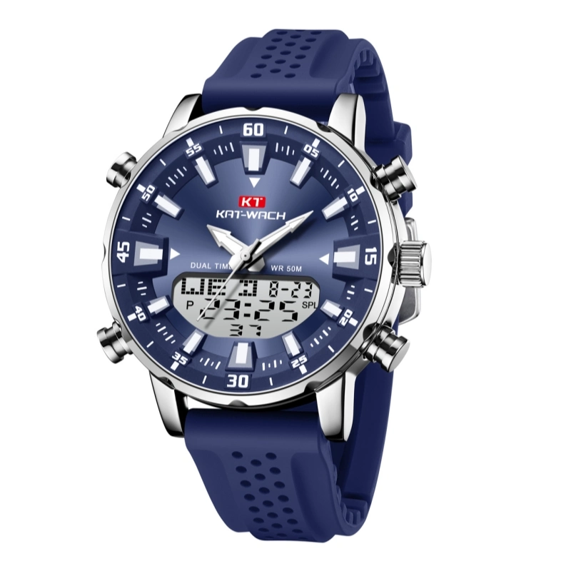 Geschenkuhren Silikon-Uhr für Männer Armbanduhr neuen Trend Sehen Sie sich die OEM Brand Watch an