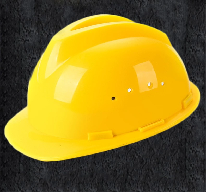 Casco de seguridad ABS transpirable estándar nacional, casco de protección laboral