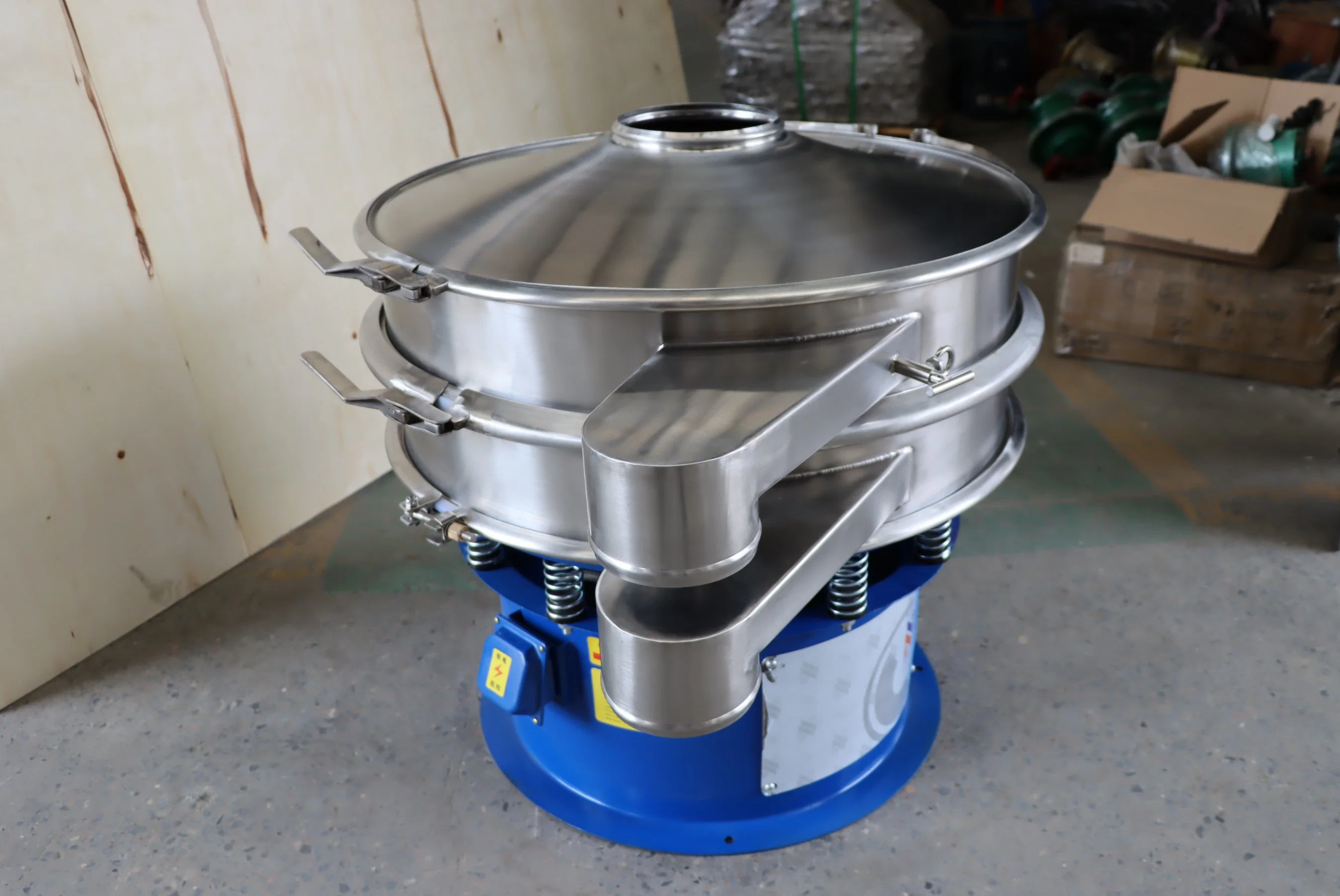 Single Deck Milk Cream Separator Sieving Machine Rotex Screen Vibrating Sieve