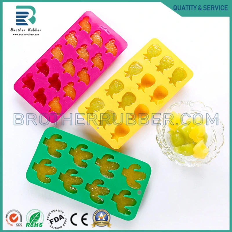 Cute Ice Cream Maker Ice Mould with Cover for Kids