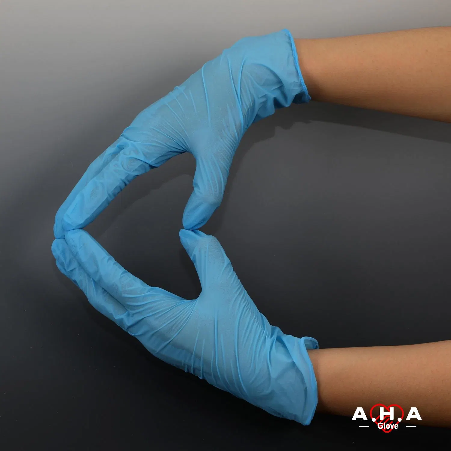 Disposable Medical Surgical Blue Nitrile Latex Free Powder Free Examination Gloves Medical Gloves