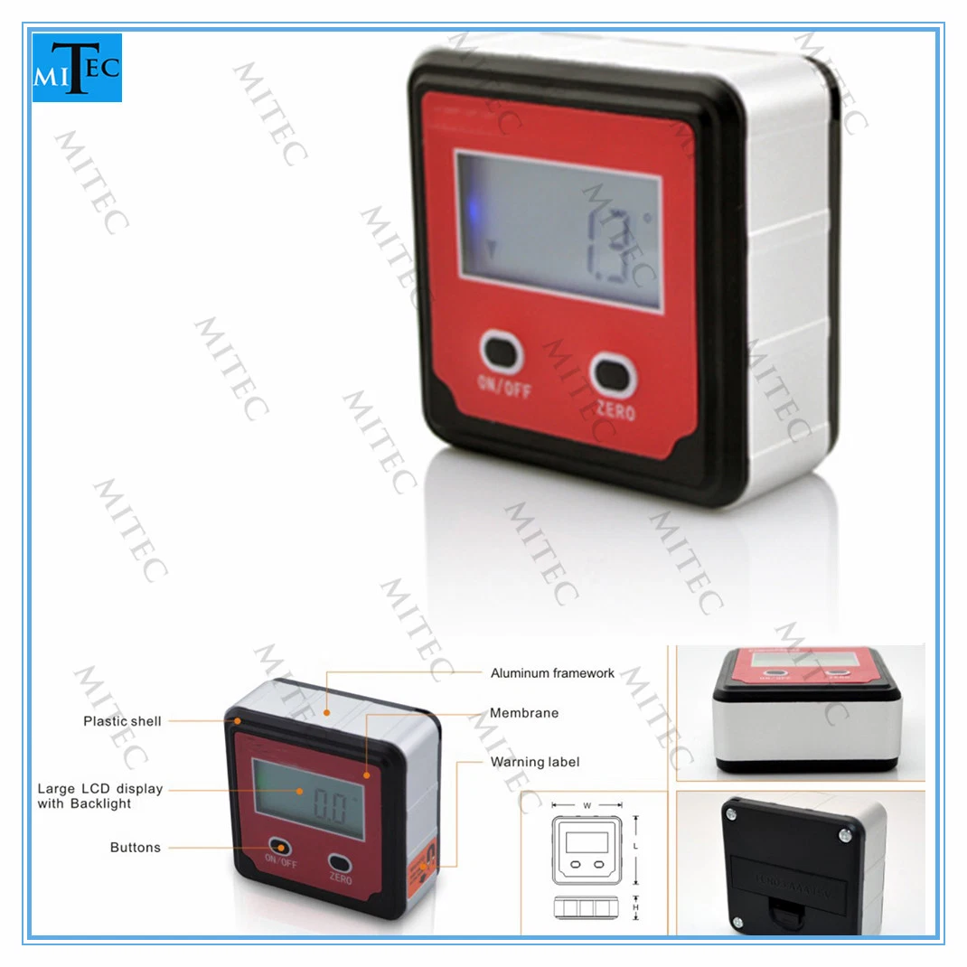 Measuring Instruments Mini Digital Angle Gauge Bevel Level Box