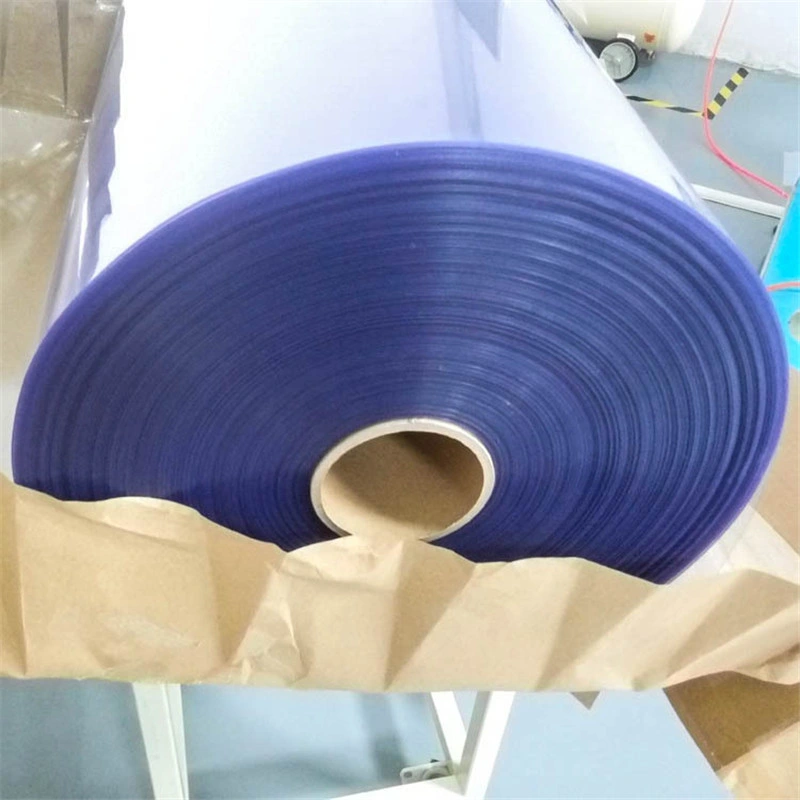 2mm 3mm 4mm 5mm Folha de Rolo de Plástico PET PVC Transparente Rígido e Flexível para Moldagem a Vácuo Transparente