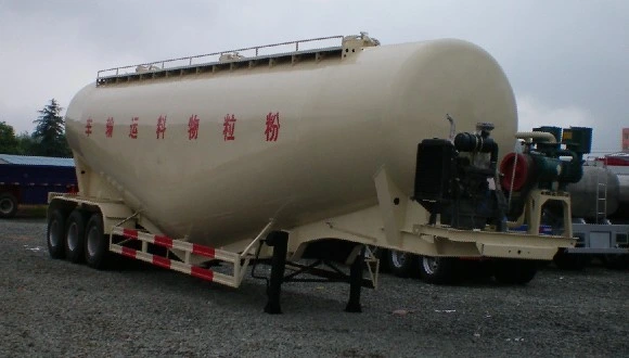 3 Axle Bulk Cement Transportation 45 Cbm Uzbekistan Market