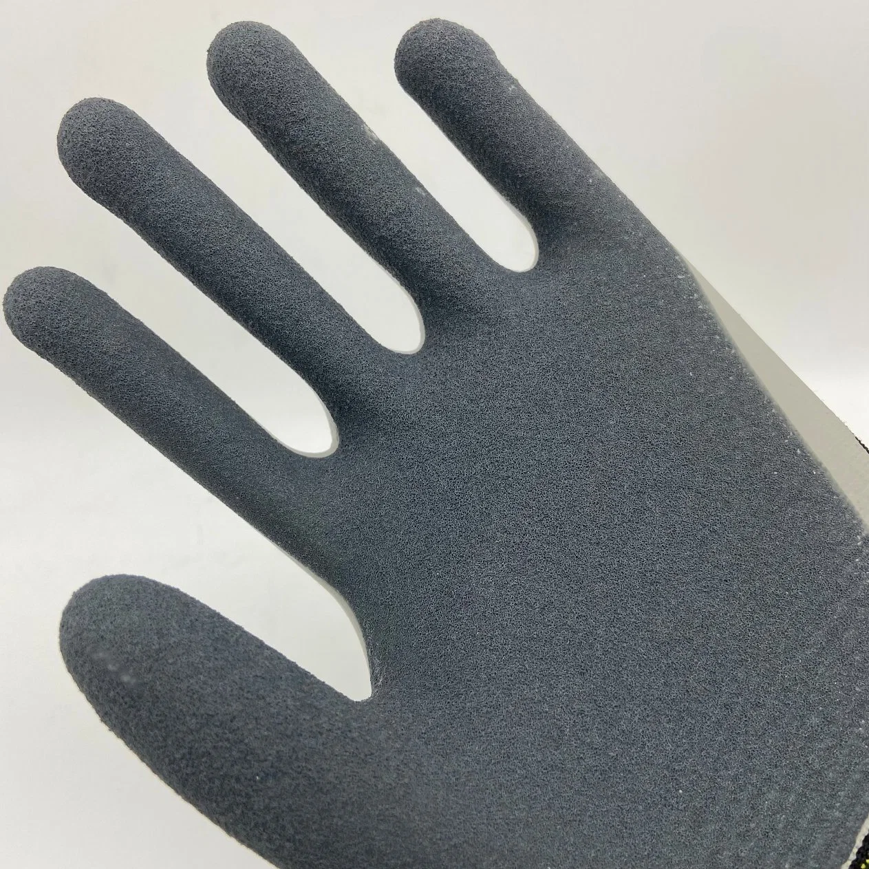 Double Latex Coating Sandy Finished Safety Industrial Glove Sandy Latex Work Gloves