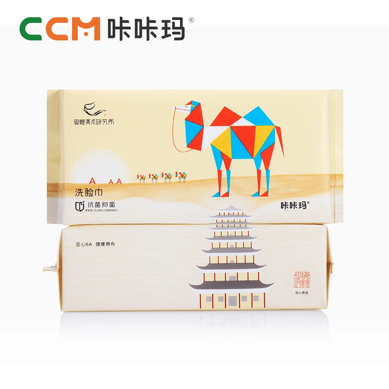 Wholesale/Supplier Highly Absorbent Reusable ODM&OEM Custom Cotton Tissue Travel and Office Used Cotton Paper