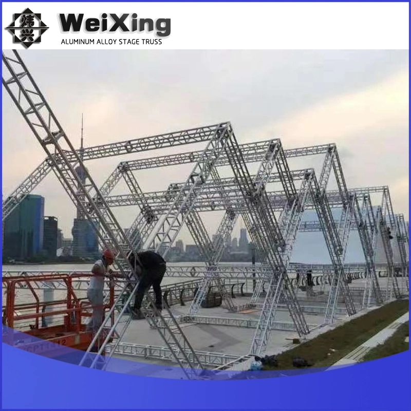 17.5*20.1*3.6m Ninja Warrior Obstacle Elements Training Aluminum Truss Steel Truss for Trampoline Park in USA /Force and Skill Ninja Warrior Playground