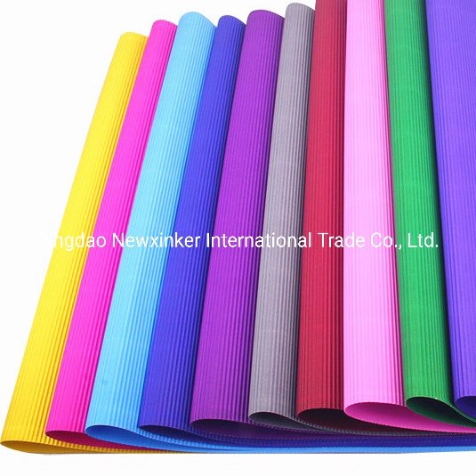 Wholesale/Supplier Color Corrugated Paper Black Kraft Corrugated Cardboard Paper Roll or Sheets