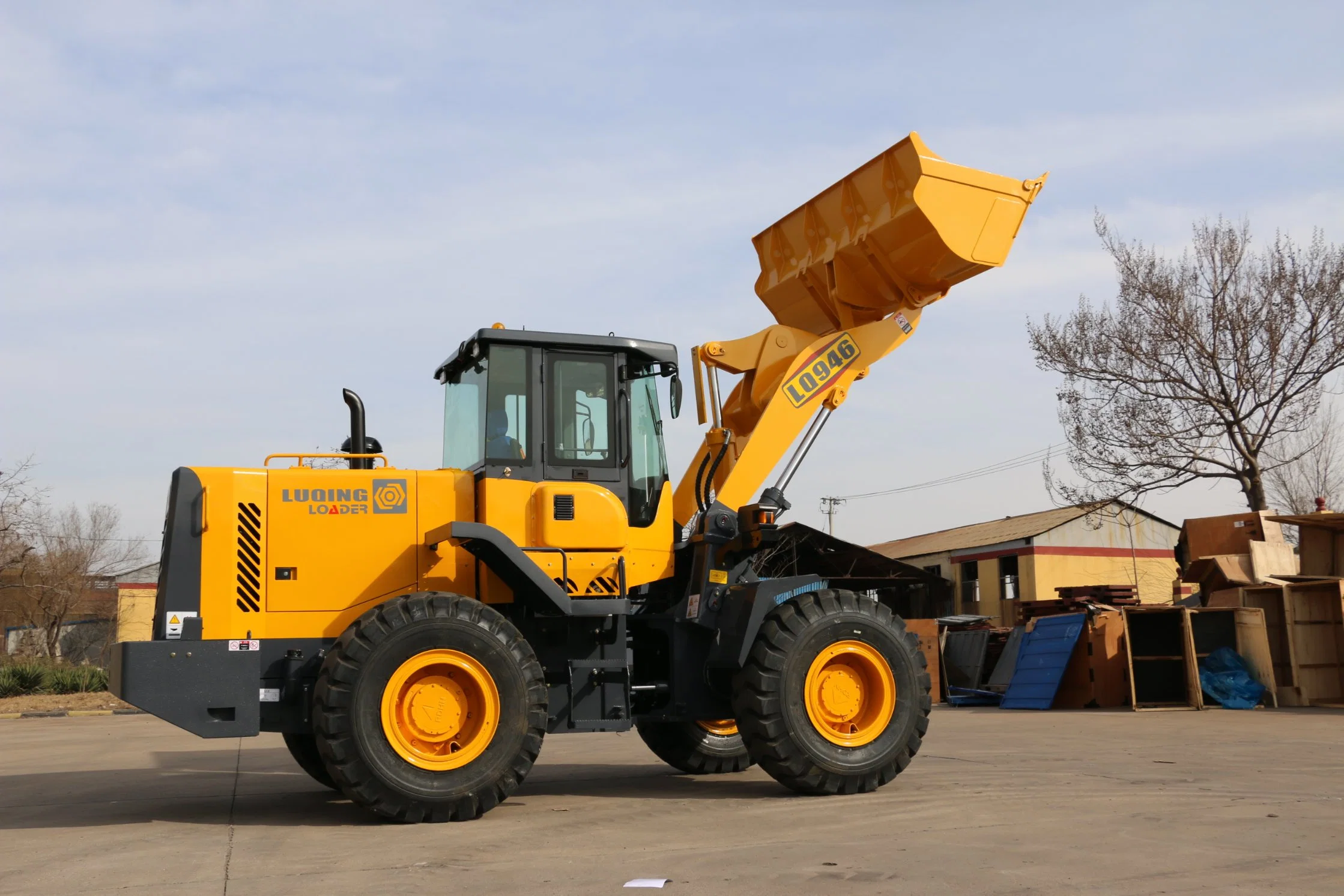 La meilleure qualité chinois Jardin Compact extrémité avant du tracteur de ferme Mini chargeuse à roues 946 avec Approbation CE