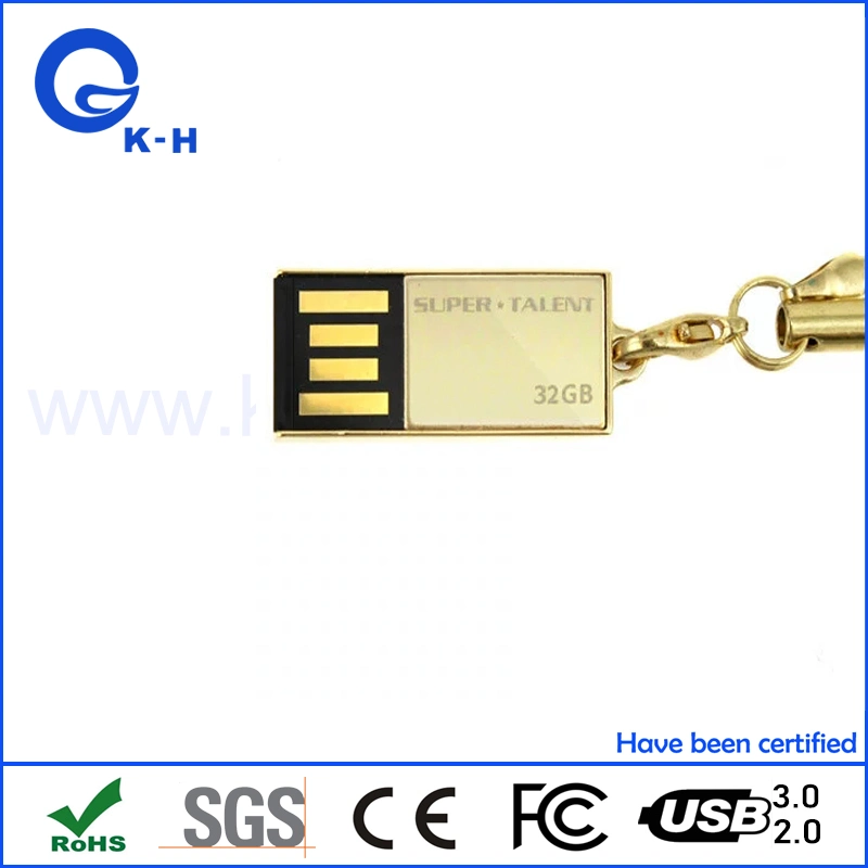 Mini Metal USB UDP Flash Memory Disk 1GB 2GB para Regalo de la compañía