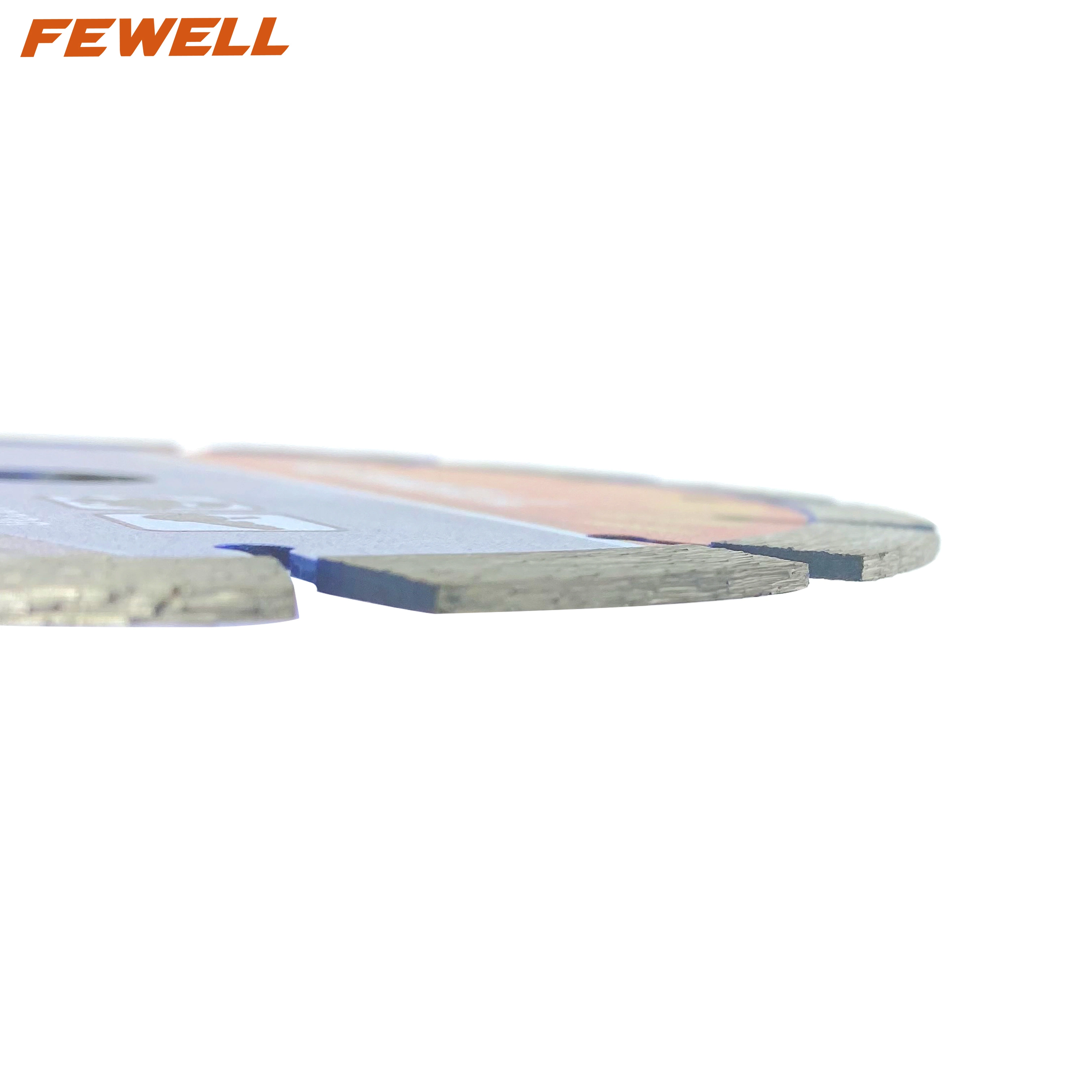 Laser Welded 7inch 180*2.4*12*22.23mm Segment Disc Diamond Saw Blade for Cutting Concrete