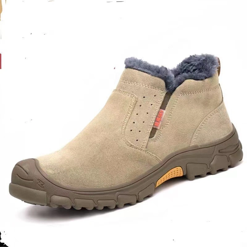 Workplace Work Shoes Durable Anti Slip Rubber Outsole Safety Work Shoes