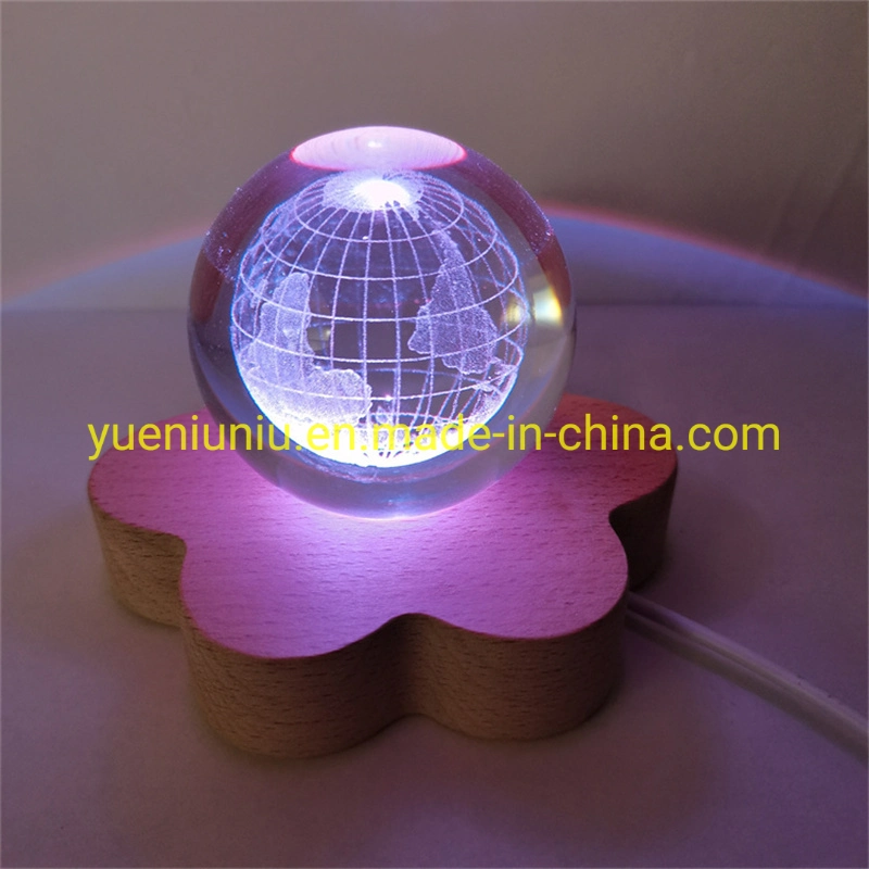 Bedroom Decoration Zhongshan Electronic 3D Table Moon Lamp 3D Optical Illusion Lamp