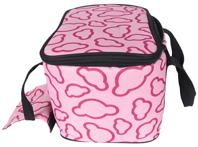 Cute Bear Printed Igloo Lunch Cooler Bag for Camping Hiking Sporting